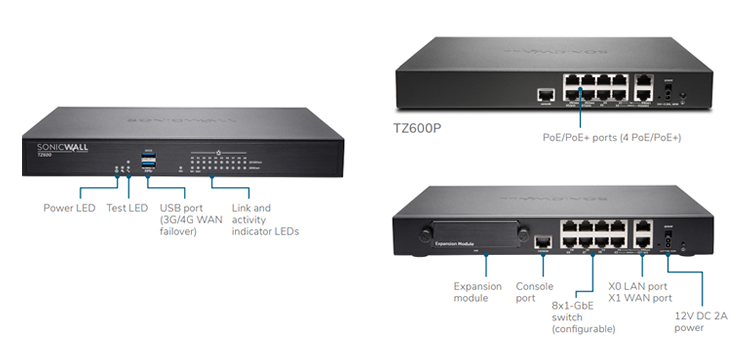 SonicWall Tz600
